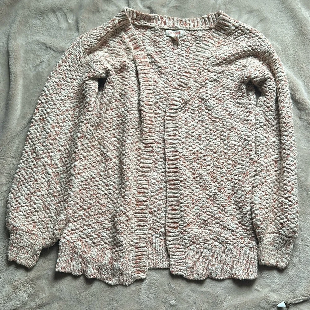 Rust Knit Cardigann - Picture 1 of 3